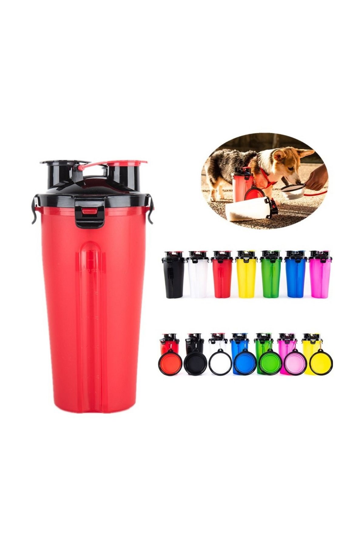 mucit home Taşınabilir köpek su şişesi/pet plastik su şişesi/pet su şişesi için köpekler/seyahat suluğu
