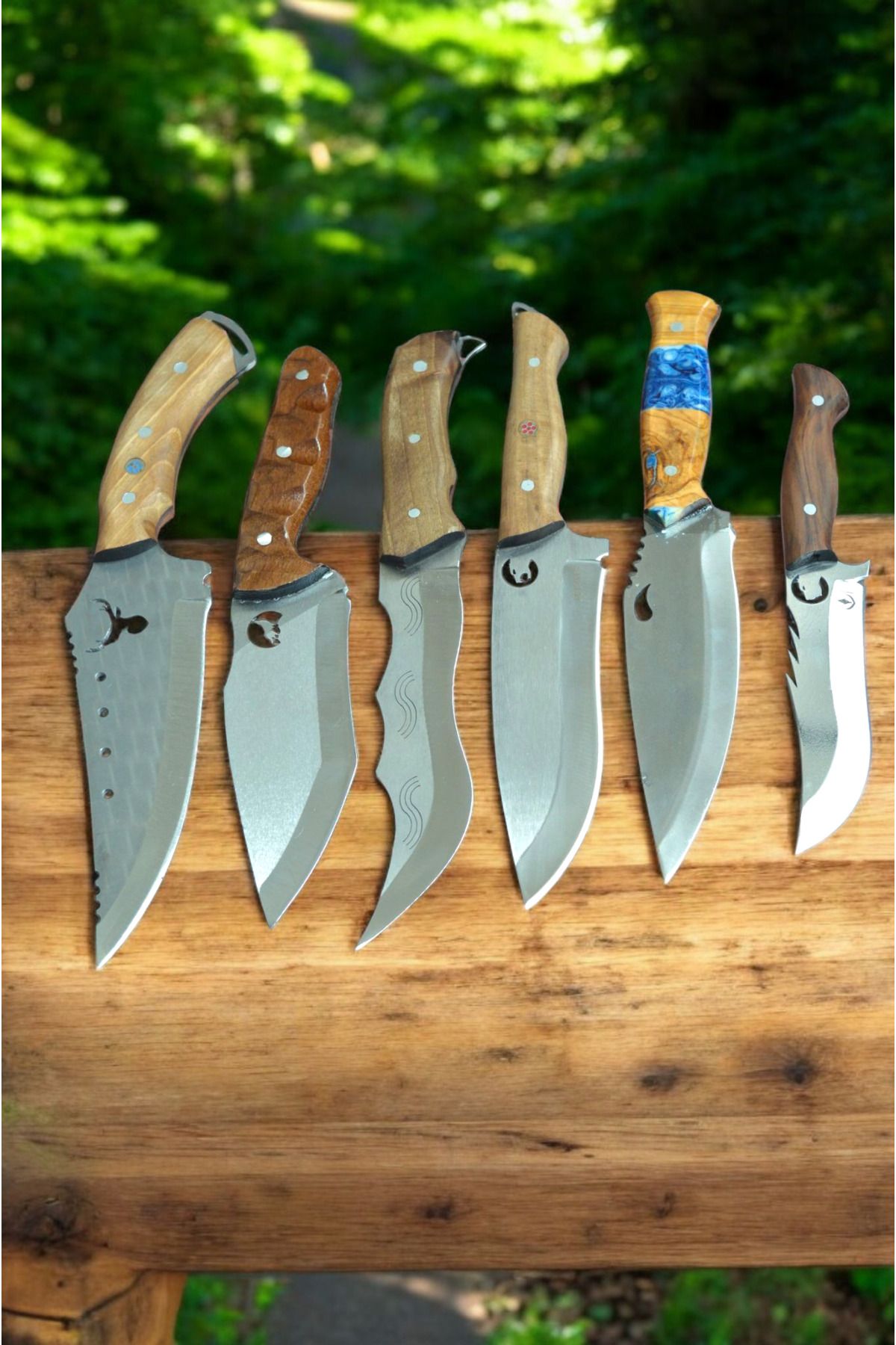 MERTCAN KNİFE 4lü 5li 6li 7li 8li outdoor av ve kamp bıçağı mutfak bıçağı çakı