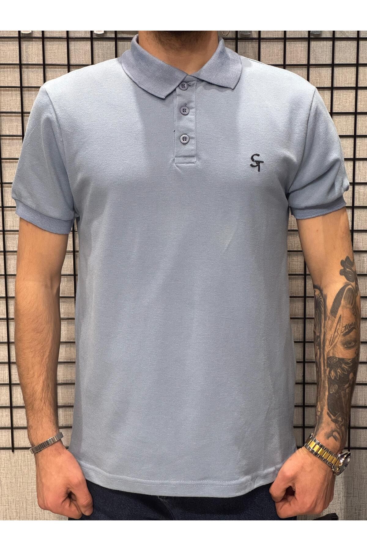 STBLUEGYM polo yaka