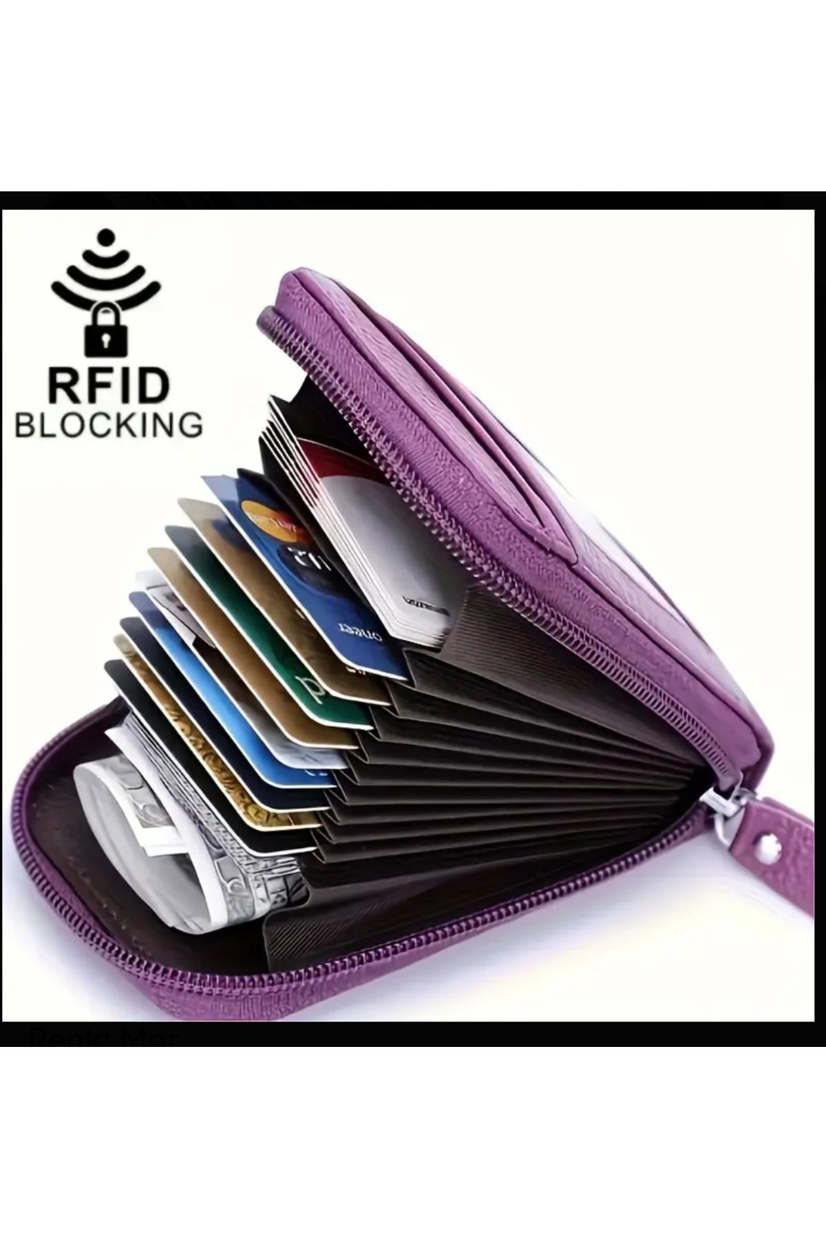 ORGANICYOU ZHENGZHOU RFID Engellemeli Çok Bölmeli Kartlık