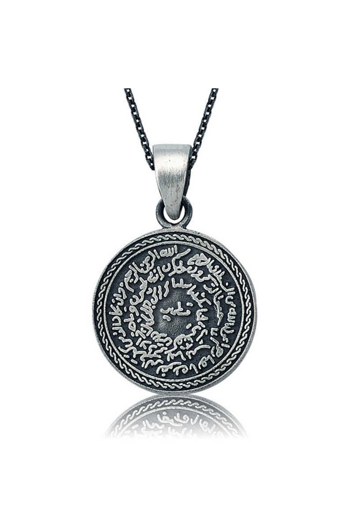 ecepazarlama Gümüş Kıtmir ve Mühr-ü Şerif Kolye