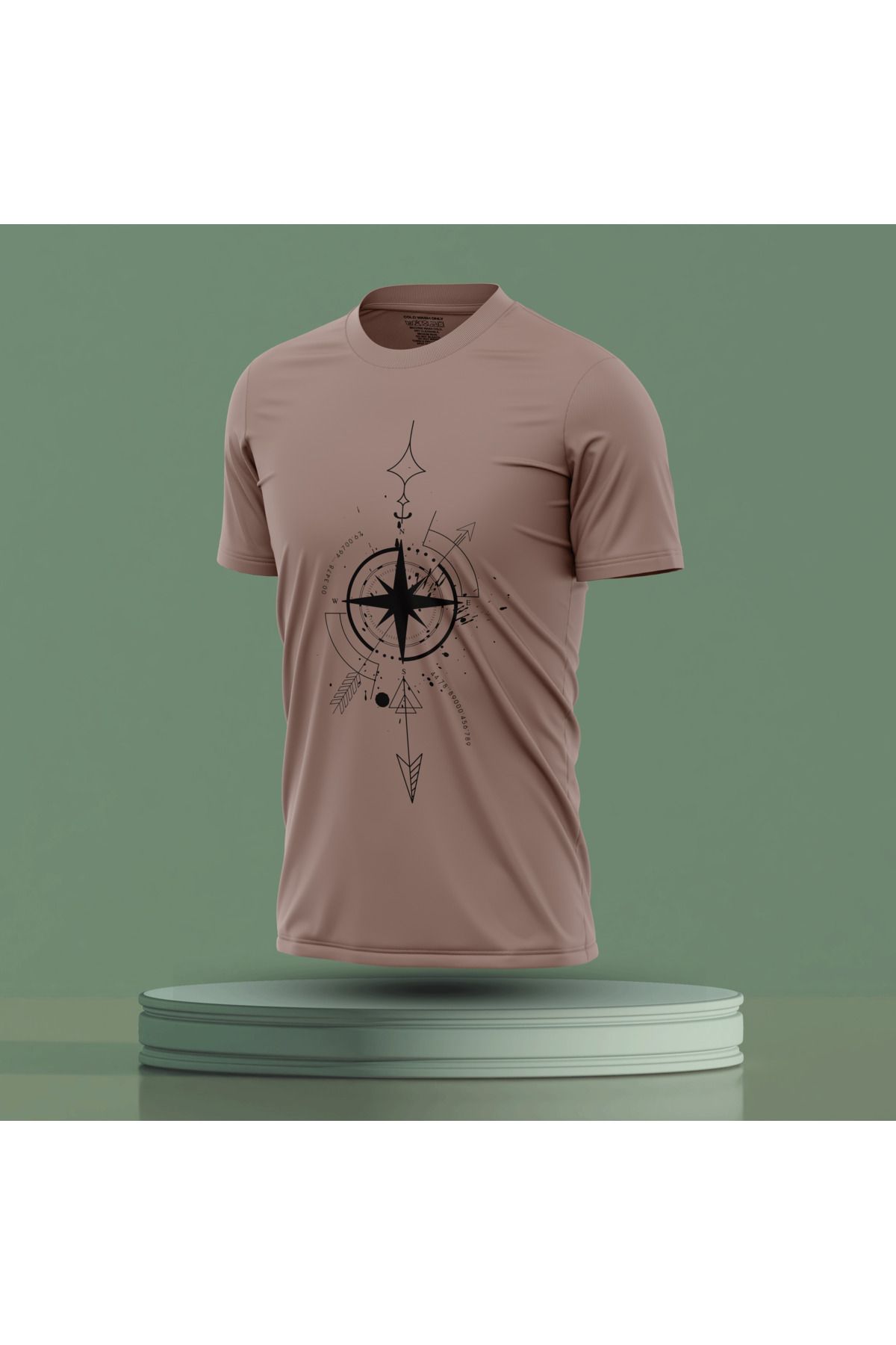 Bulvar Lee Erkek Sıfır Yaka Baskılı Yazlık T-Shirt