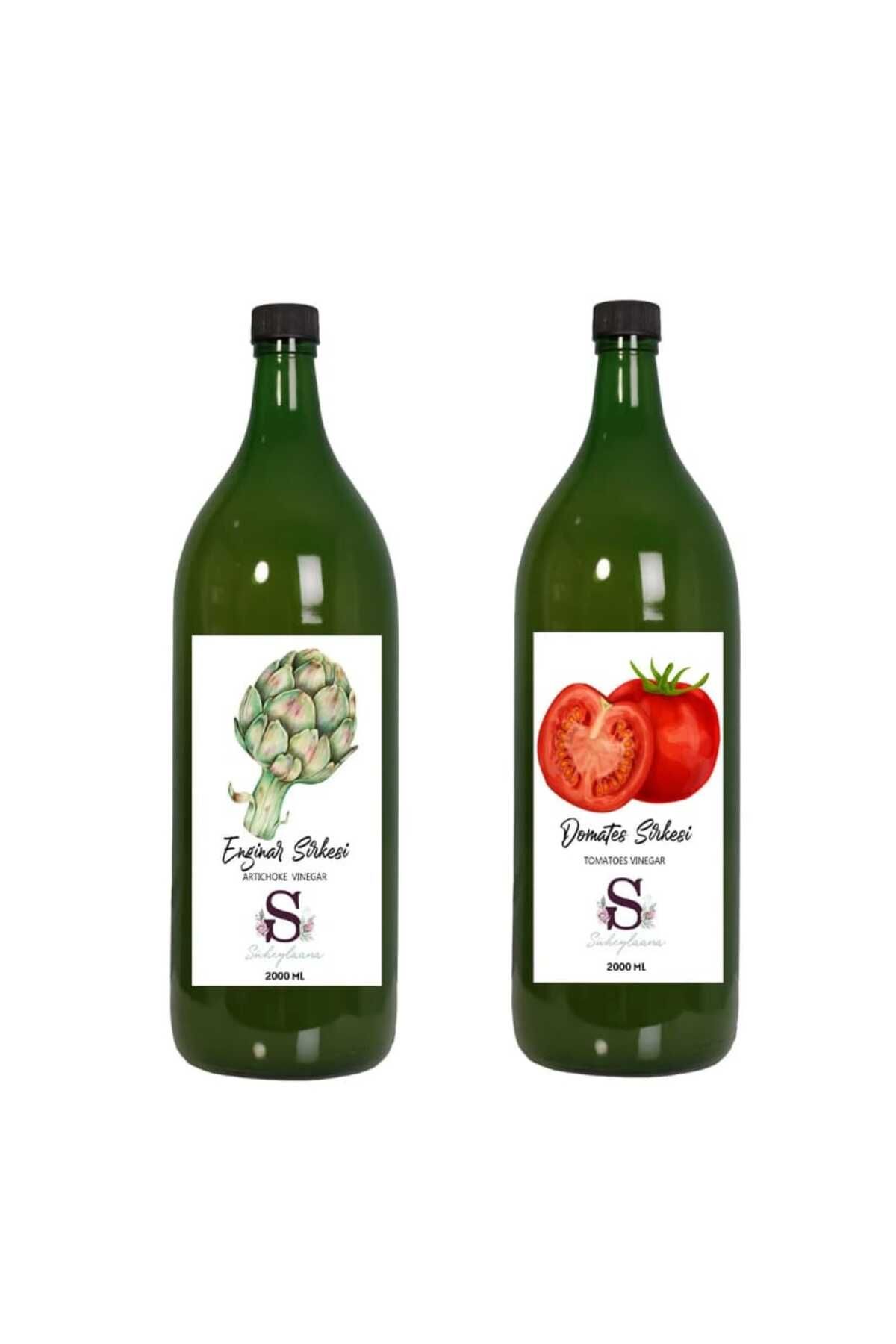 Süheylaana Doğal Enginar Sirkesi 2000 Ml - Doğal Domates Sirkesi 2000 Ml
