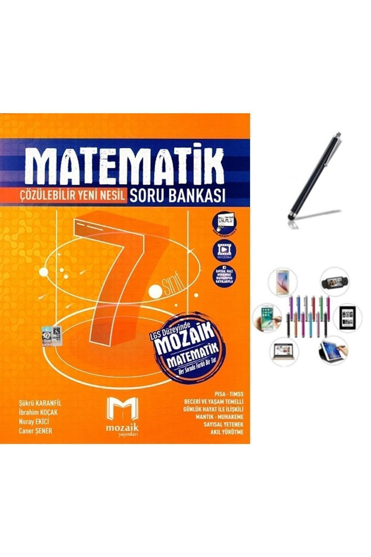 Marsis Yayınları Mozaik 7. Sınıf Matematik Soru Bankası Güncel+dokunmatik Kalem