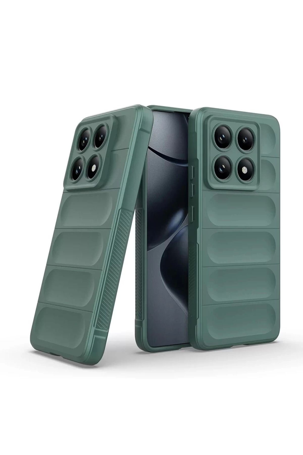 Lopard Xiaomi 14t Pro Kılıf Esnek Tpu Oyuklu Arka Yüzey Tasarımlı Lopard Etnik Silikon Kapak