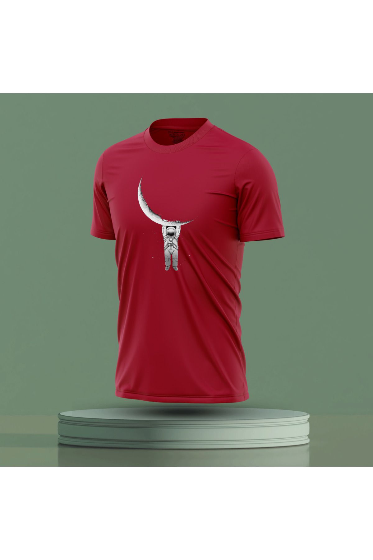 Bulvar Lee Erkek Sıfır Yaka Baskılı Yazlık T-Shirt