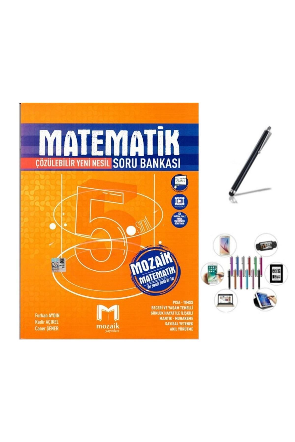 Marsis Yayınları Mozaik 5. Sınıf Matematik Soru Bankası Güncel+dokunmatik Kalem