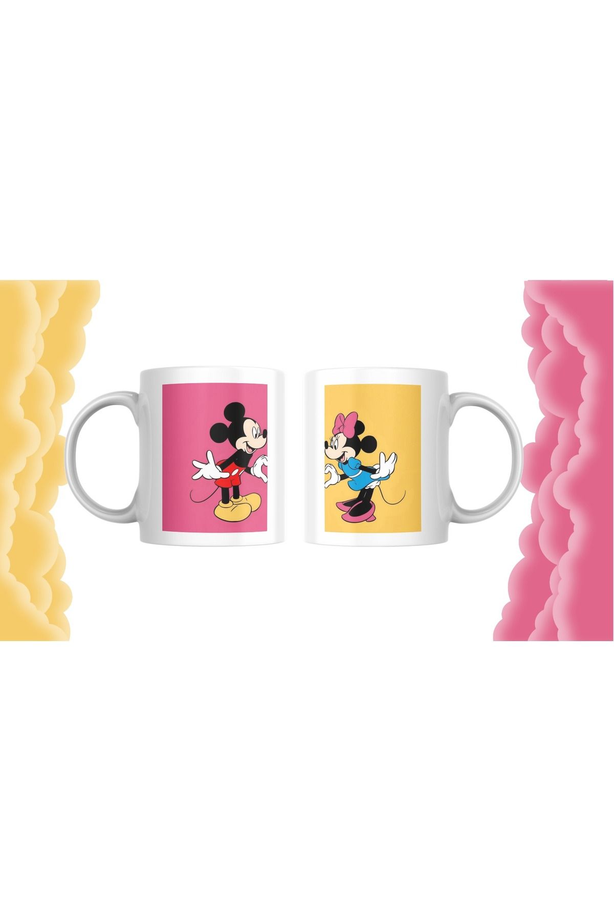 Talai EU Mickey Mouse İkili Kupa