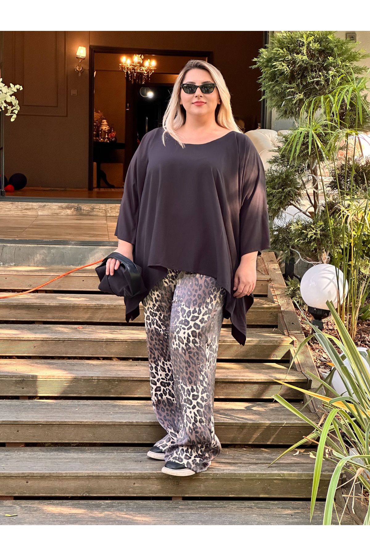 Fashion Garden Leopar pantalon