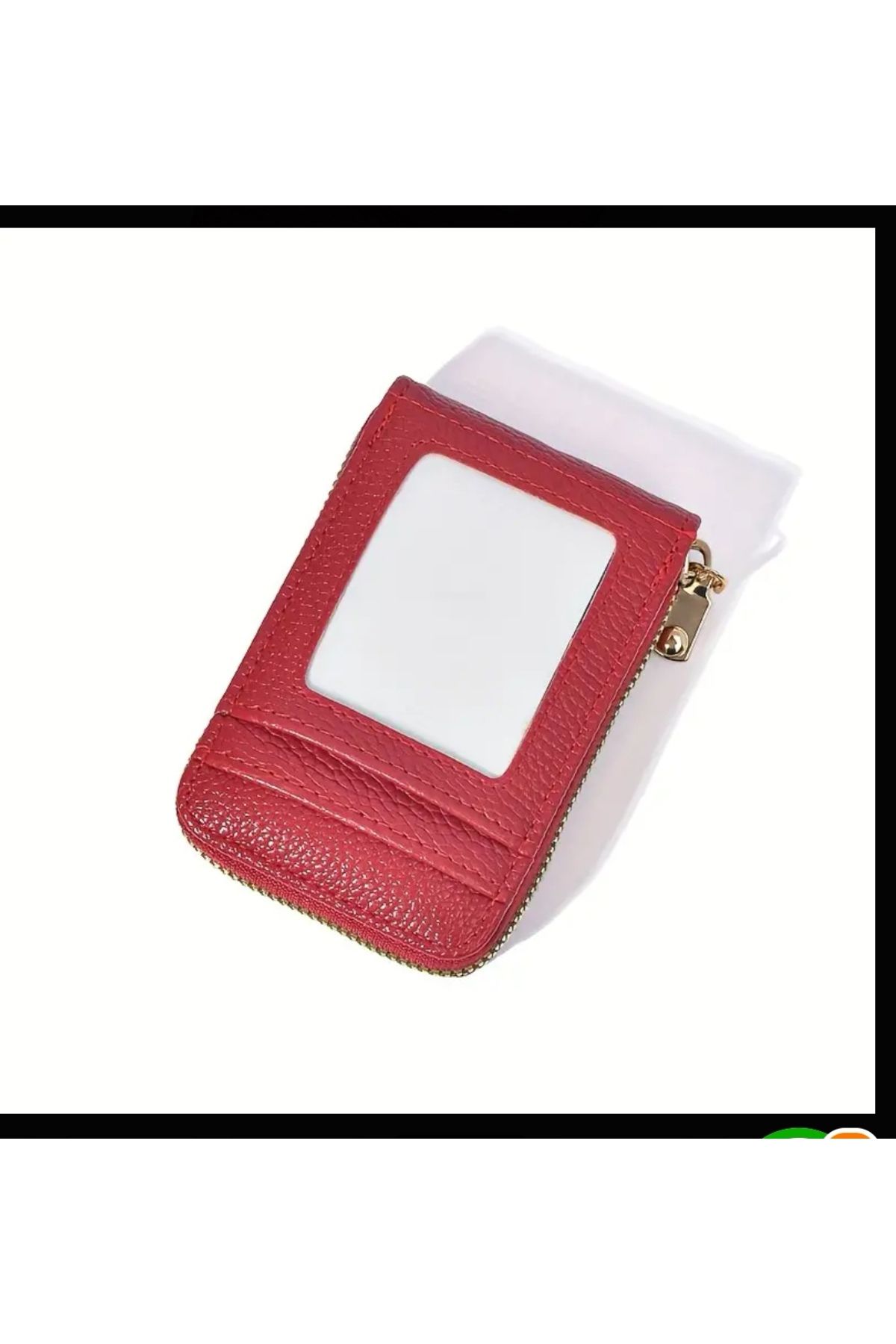 ORGANICYOU YIWU Zipper Kredi Kartı Tutucu, RFID Engelleme Debriyaj Cüzdanı