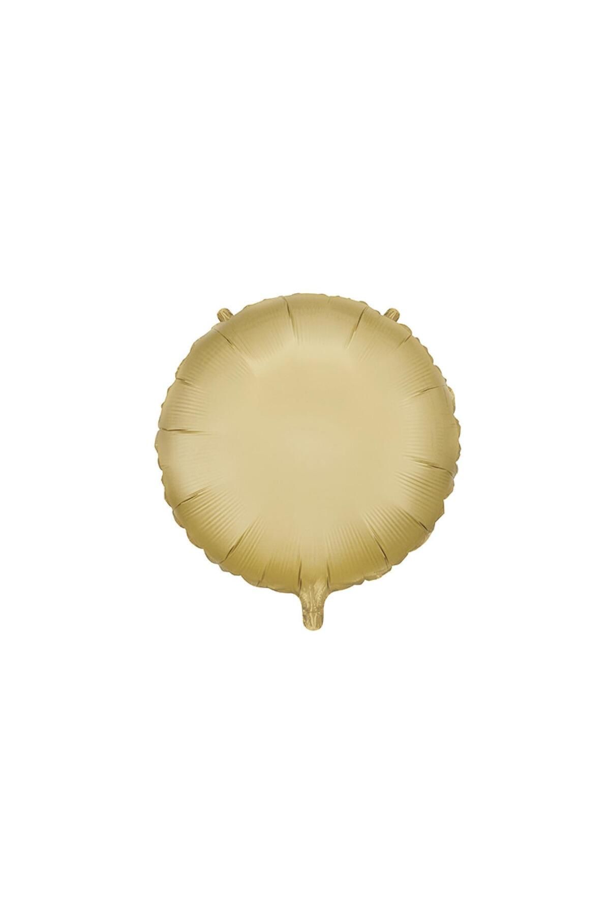TATLI GÜNLER 18" FOLYO BALON GOLD DÜZ YUVARLAK
