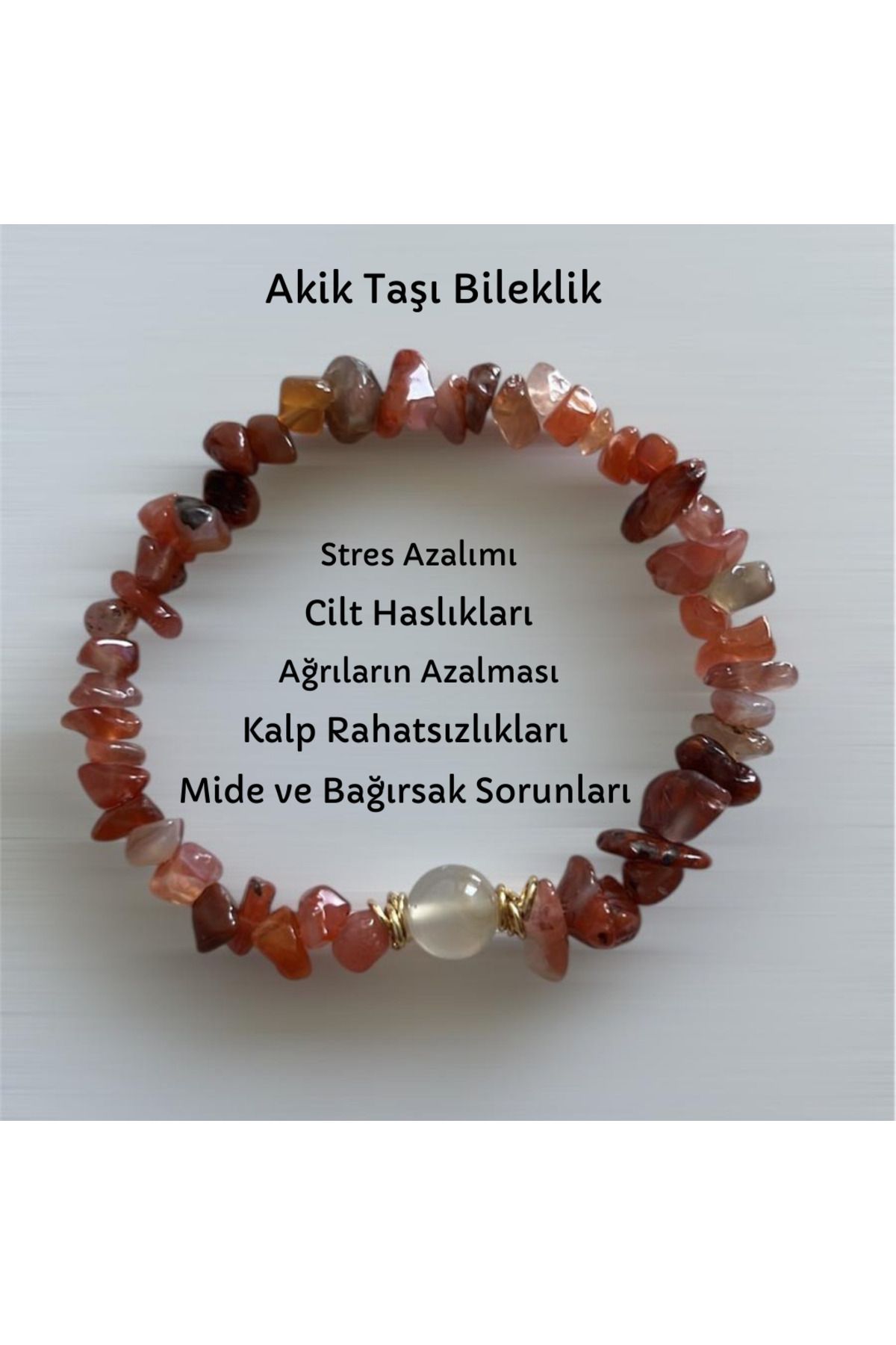 Van Northrop Akik Taşı Bileklik Cilt Hastalıkları Ağrıları Azaltır Nazara Karşı Koruyucu Kemik Ve Diş Ağrıları