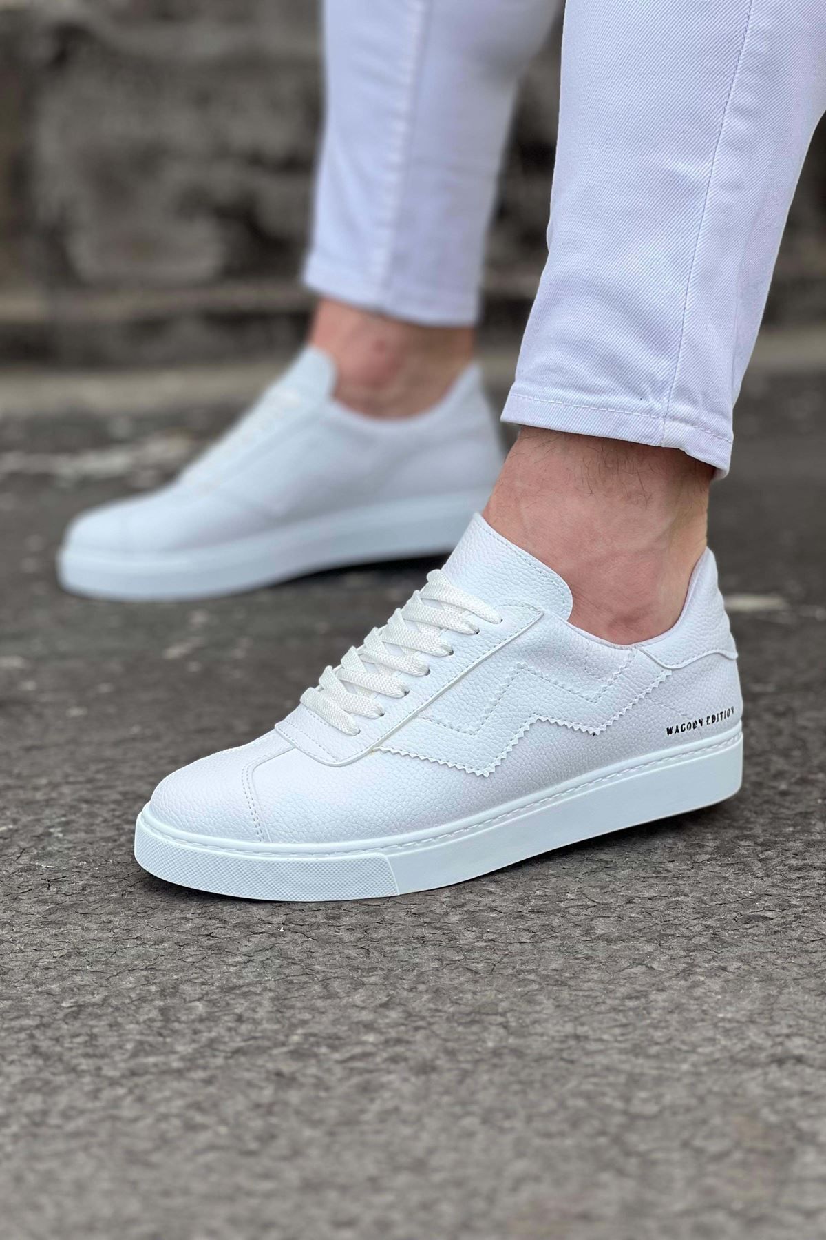 35AVM WG160 Beyaz Erkek Casual Ayakkabı