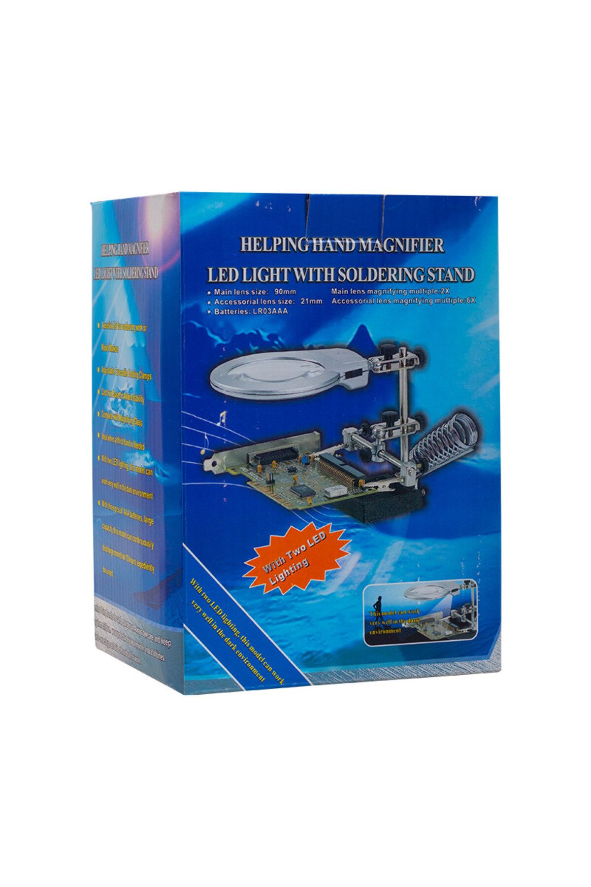 POEBGO FAMİLY'S MERCEKLİ ÜÇÜNCÜ EL HAVYA STANDI + BÜYÜTEÇ (5162)