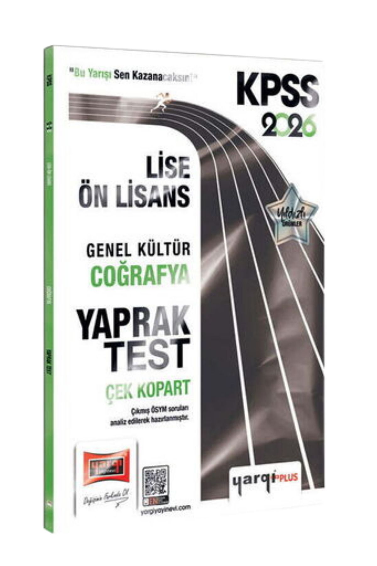Yargı Yayınları 2026 KPSS Lise-Ön Lisans Genel Kültür Coğrafya Çek Kopart Yaprak Test-YEP YENİ