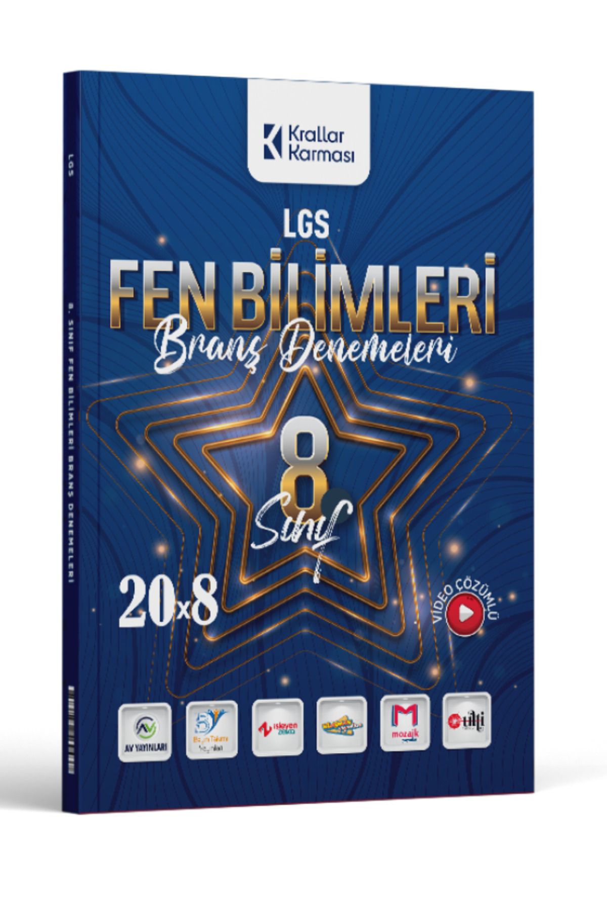 Krallar Karması KrallarKarması 8. Sınıf LGS Fen Bilimleri 20 x 8 Branş Denemeleri