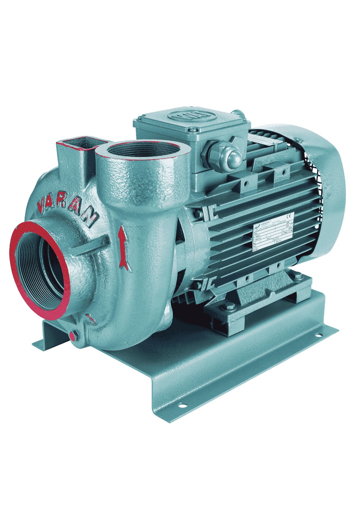 ALAVAN Varan VS 325 Monoblok Salyangoz Santrifüj Pompa 5.5 HP / 4 kW, Trifaze 380 V, 34 Mss, 65 m3/h