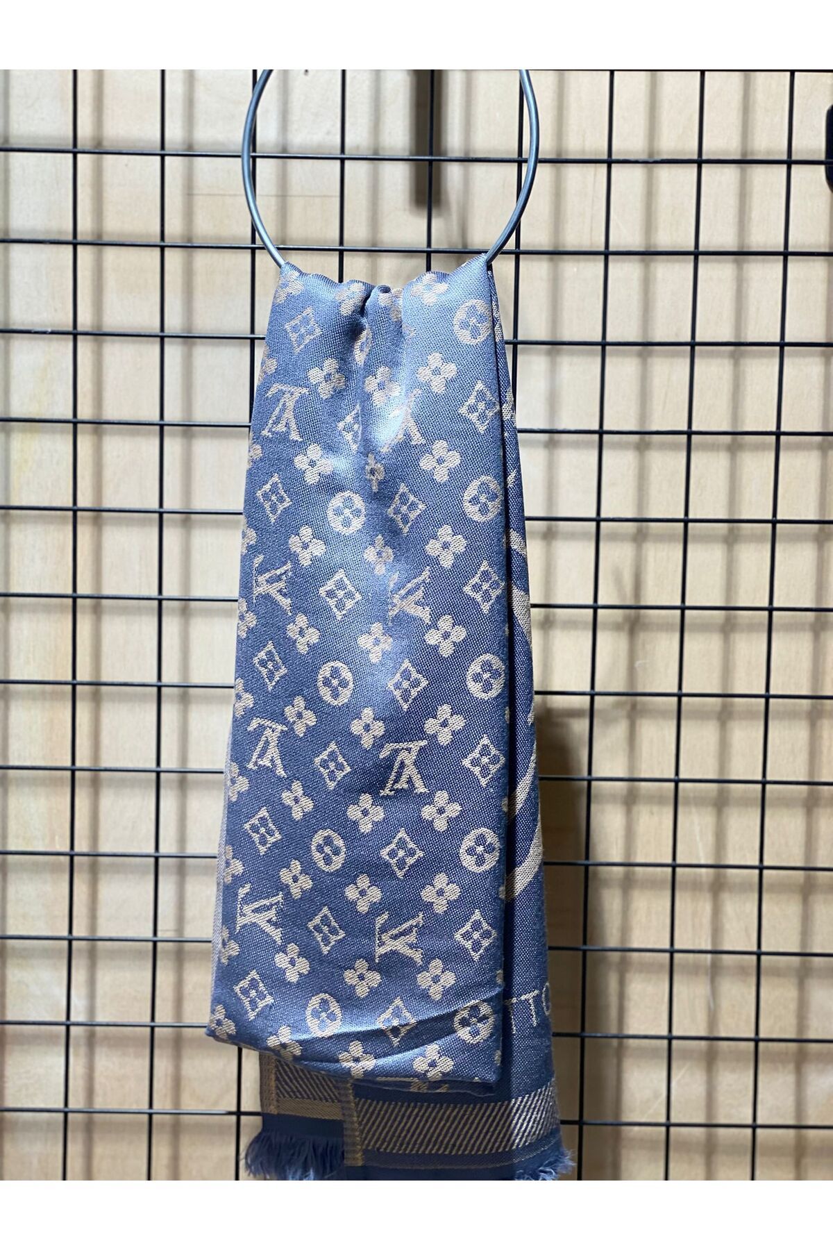 Perla Scarf & More LV Logolu Kaşmir Şal