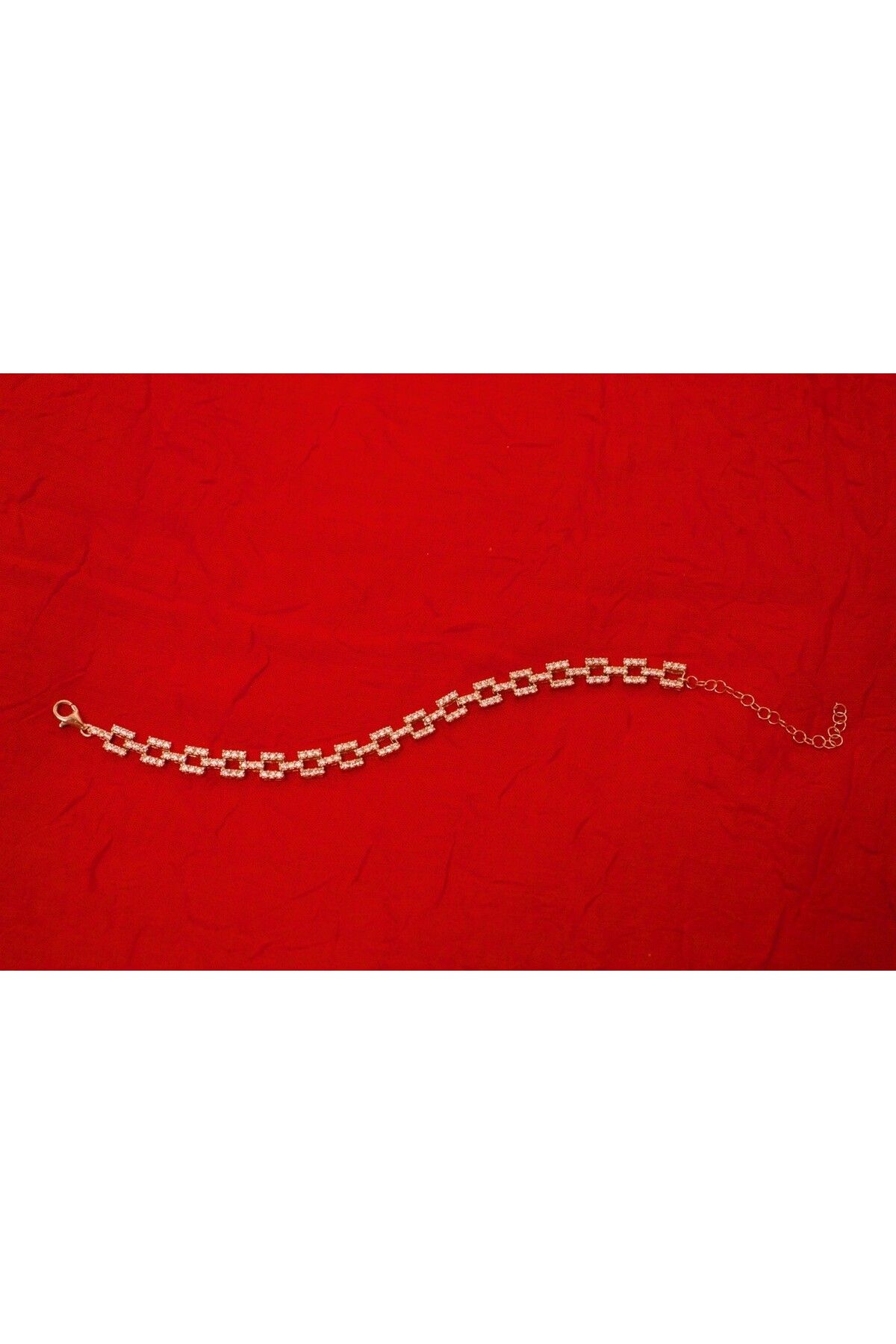 Rosalée 925 Ayar Zincir Model Gümüş Bileklik