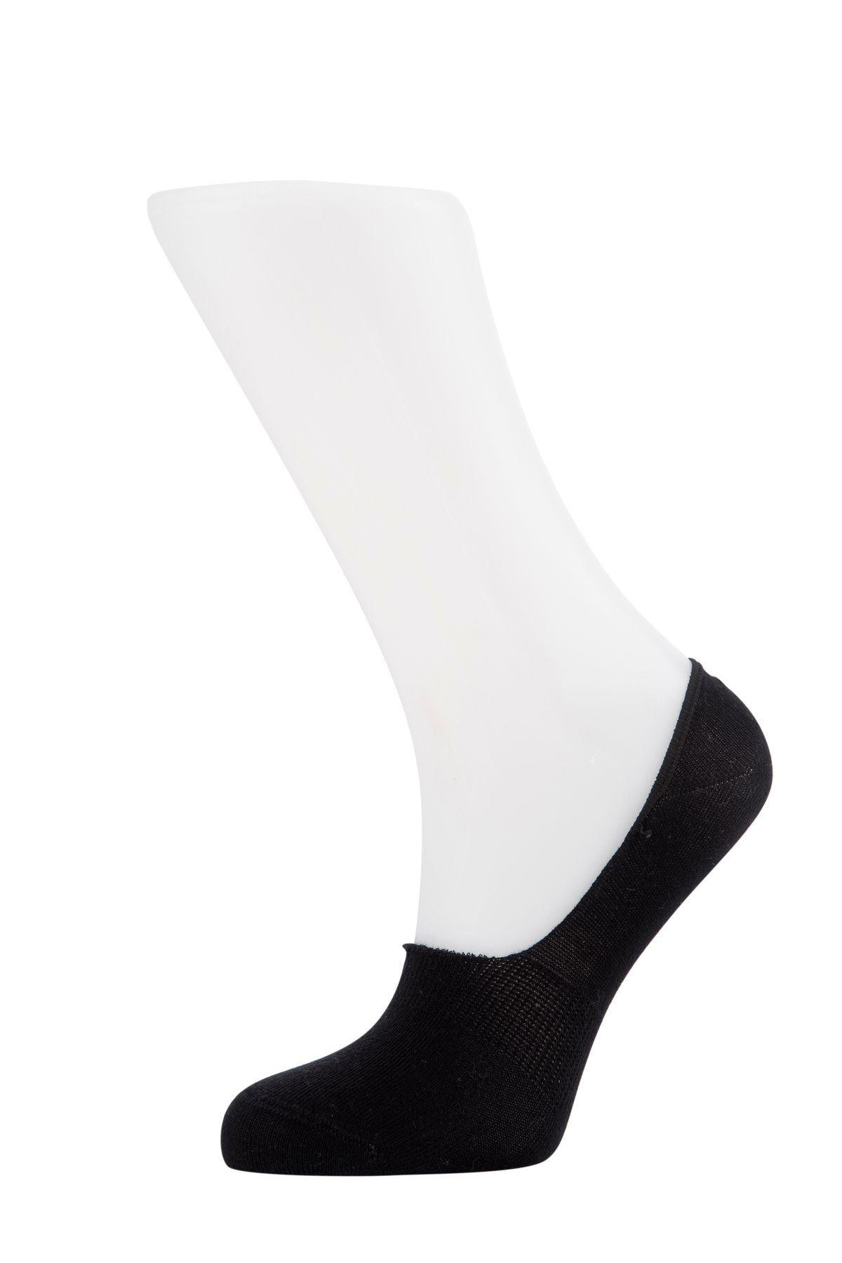 Moyra Socks 5'li Düz Kadın Pamuk Slikon Destekli Babet Çorap