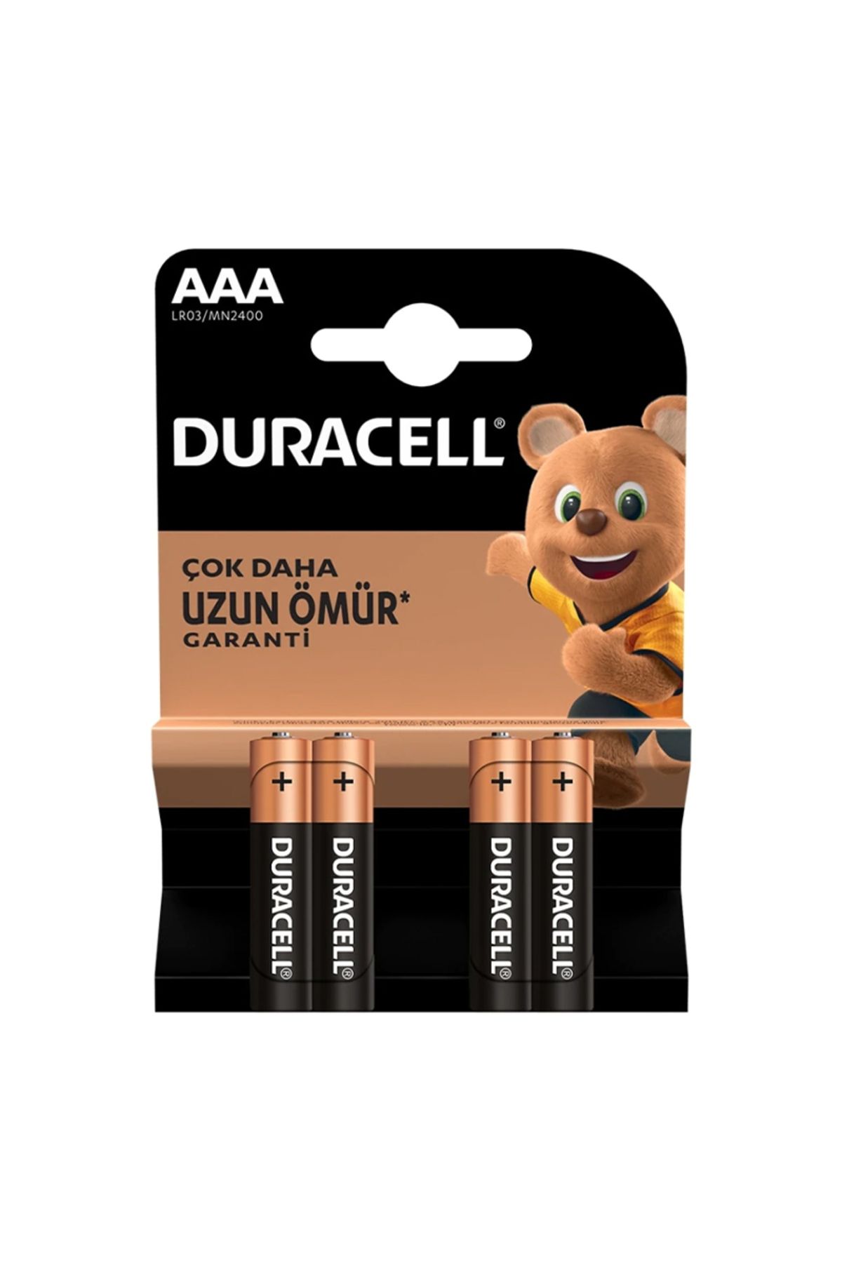 POEBGO FAMİLY'S DURACELL LR03/MN2400 AAA İNCE PİL (4LÜ) PAKET FİYAT (5162)