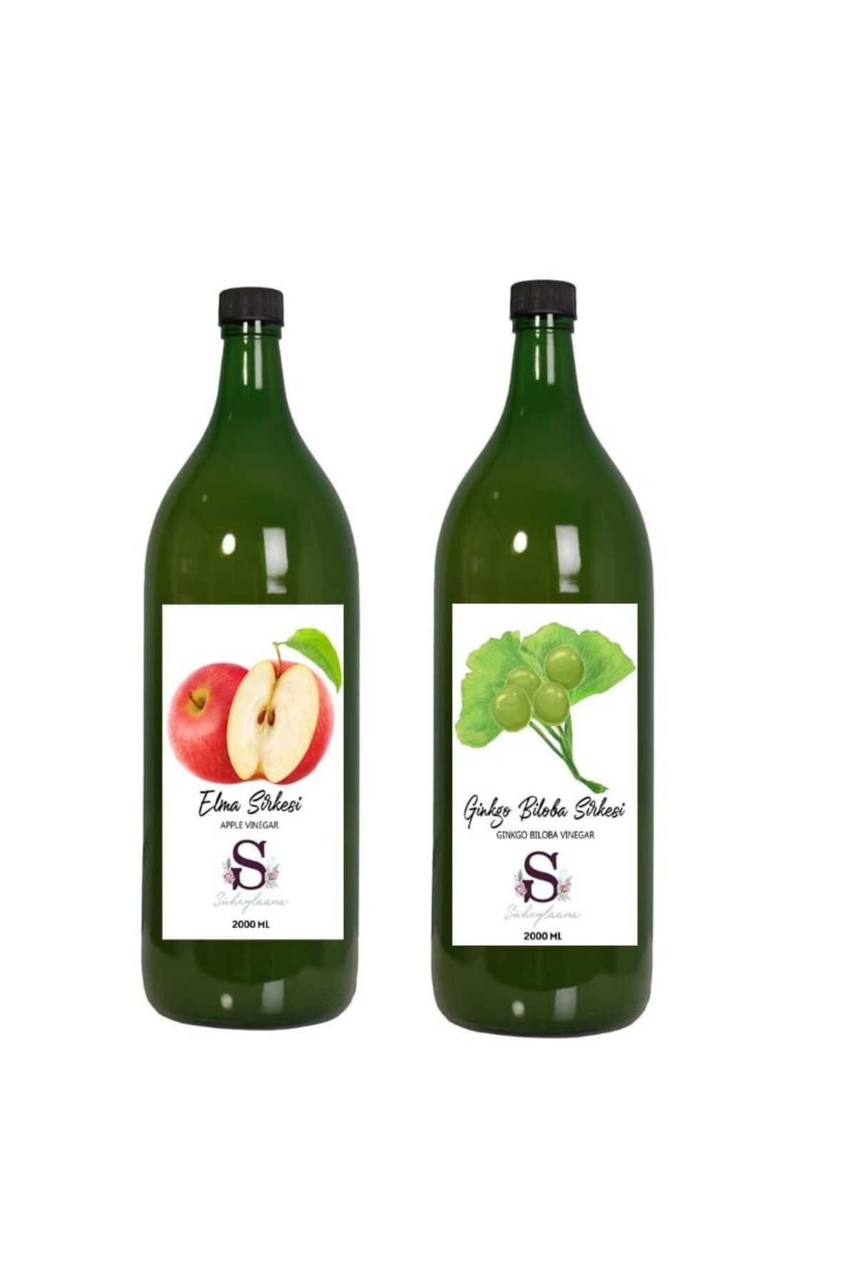 Süheylaana Doğal Enginar Sirkesi 2000 Ml - Doğal Ginkgo Biloba Sirkesi 2000 Ml