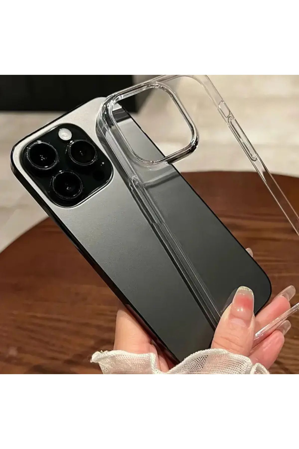SHOWLIGHT İphone XS Uyumlu Şeffaf Telefon Kılıfı