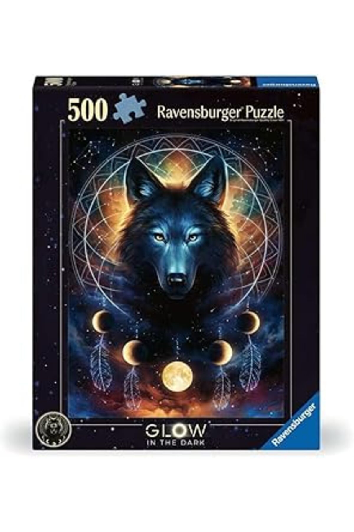 Mu Art Ravensburger 500P Puzzle Parlayan Kurt, Yapboz