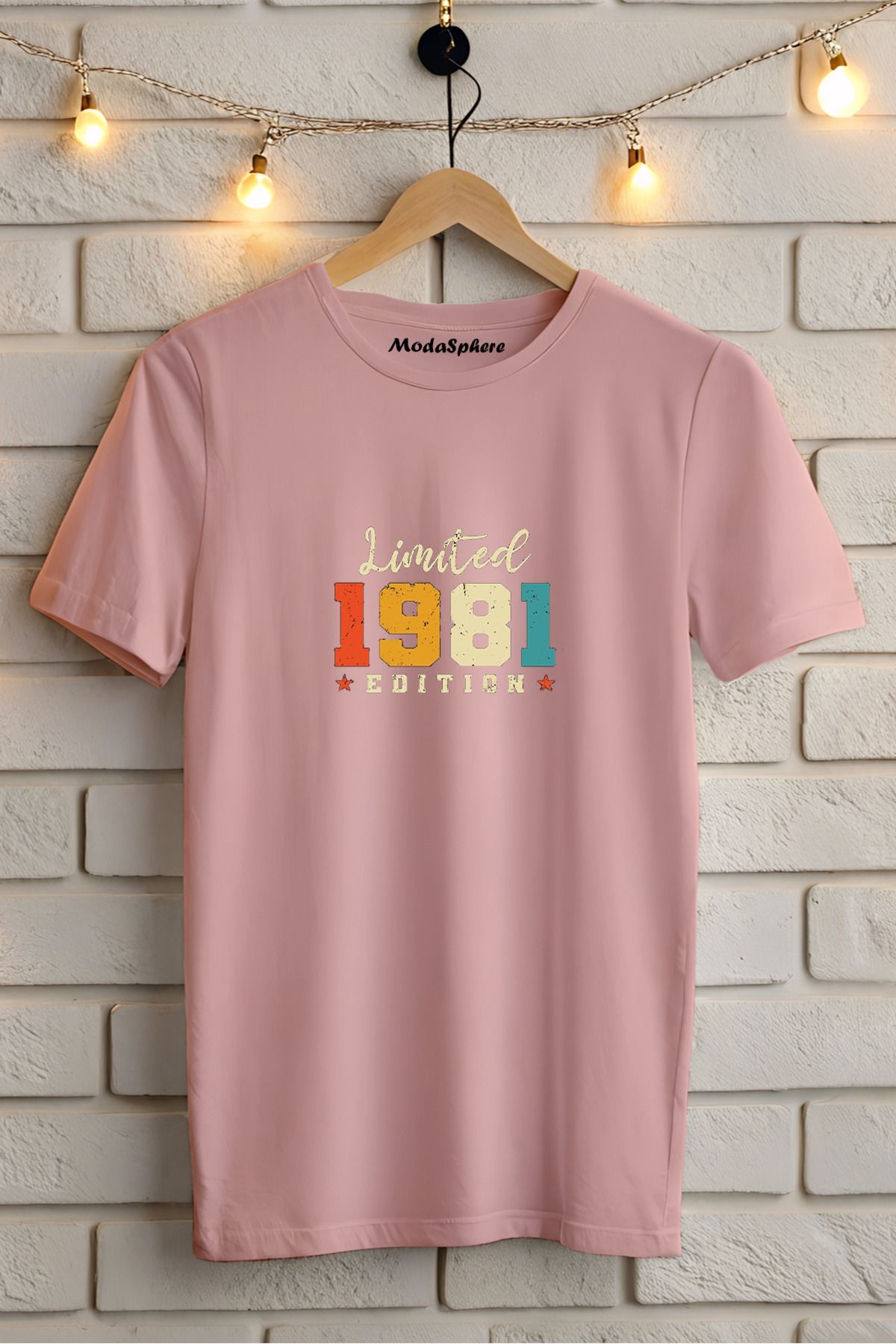 ModaSphere Baskılı Unisex Oversize Tişört