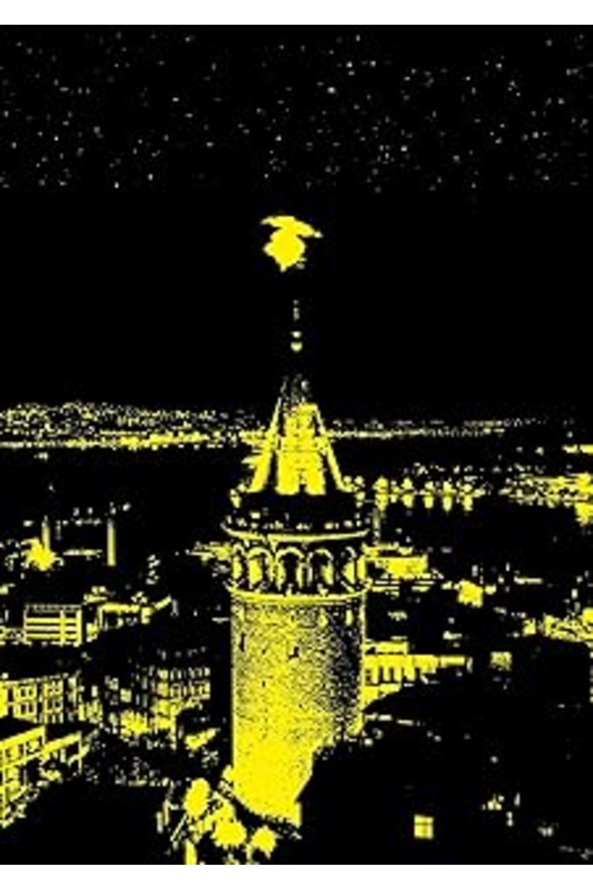 Pİ GLOBAL Art Puzzle Galata Kulesi 1000 Parça Neon Puzzle