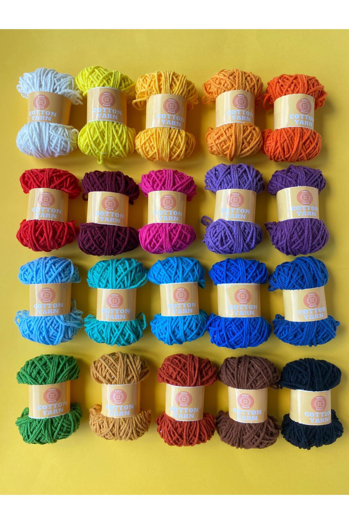 shop Punch Kafası 20'li Punch İpi Seti ( Canlı Tonlar)