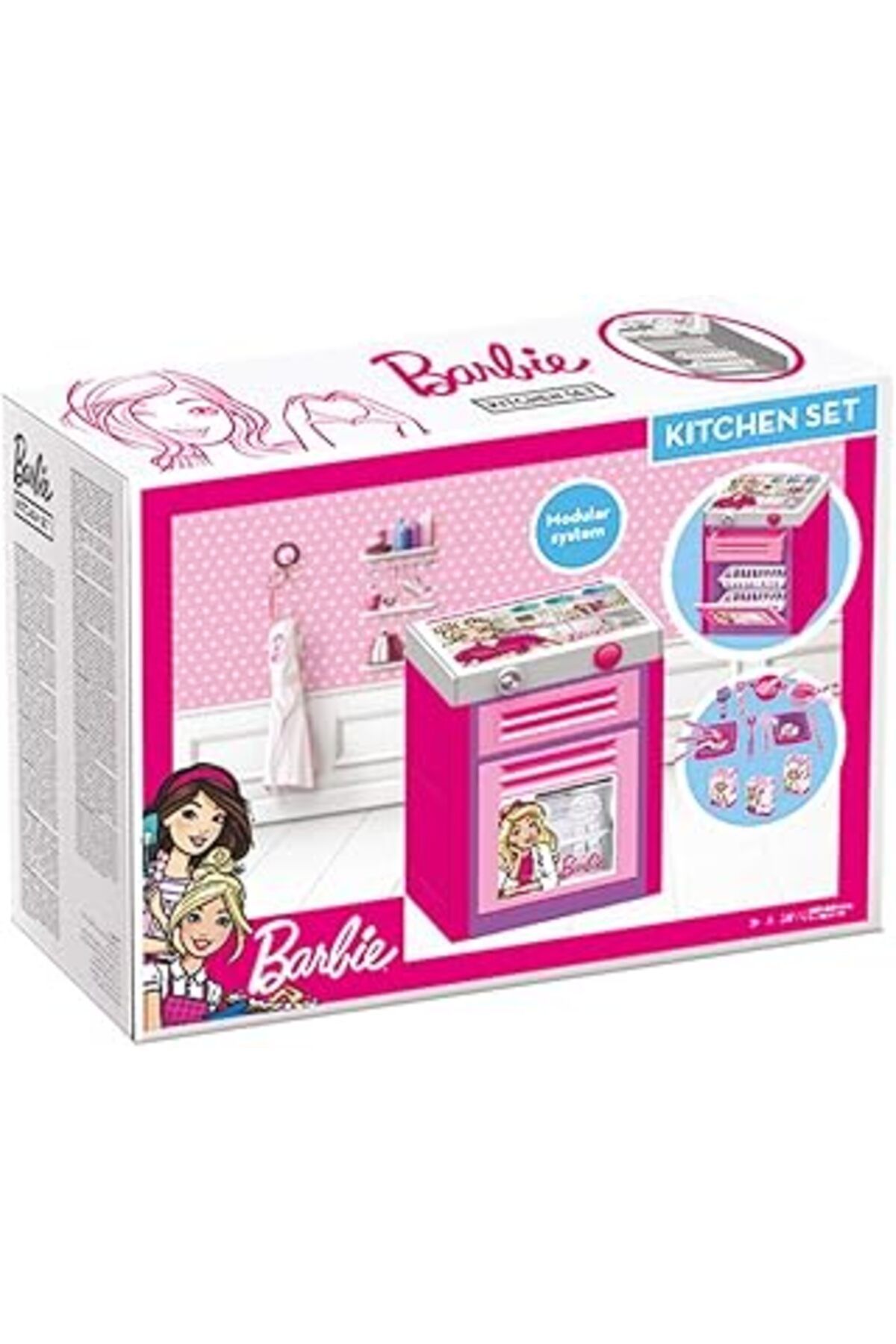 Hepta Collection Dolu Barbie Bulaşık Makinesi