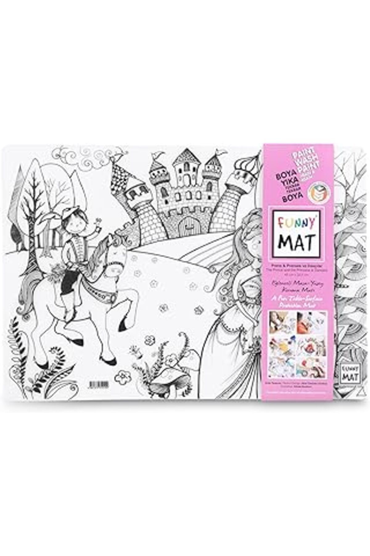 TBSProjects Akademi Çocuk Funny Mat Prens & Prenses & Dansçılar