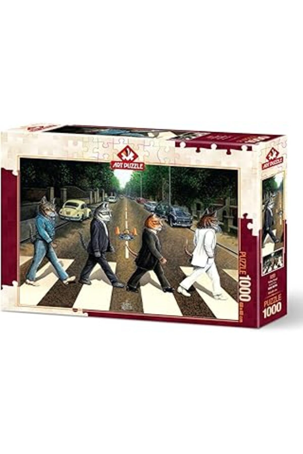 Mu Art Art Puzzle Kedi Yolu 1000 Parça Puzzle