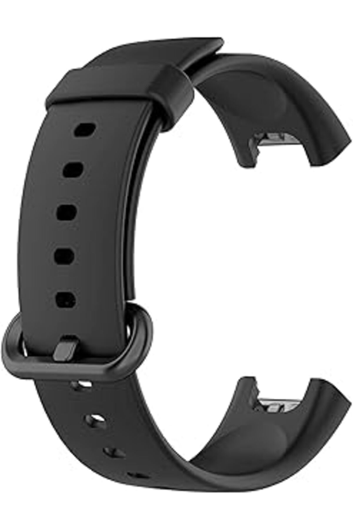 Mu Art Microsonic Xiaomi Mi Watch Lite Için Kordon, Silicone Sport Band Siyah