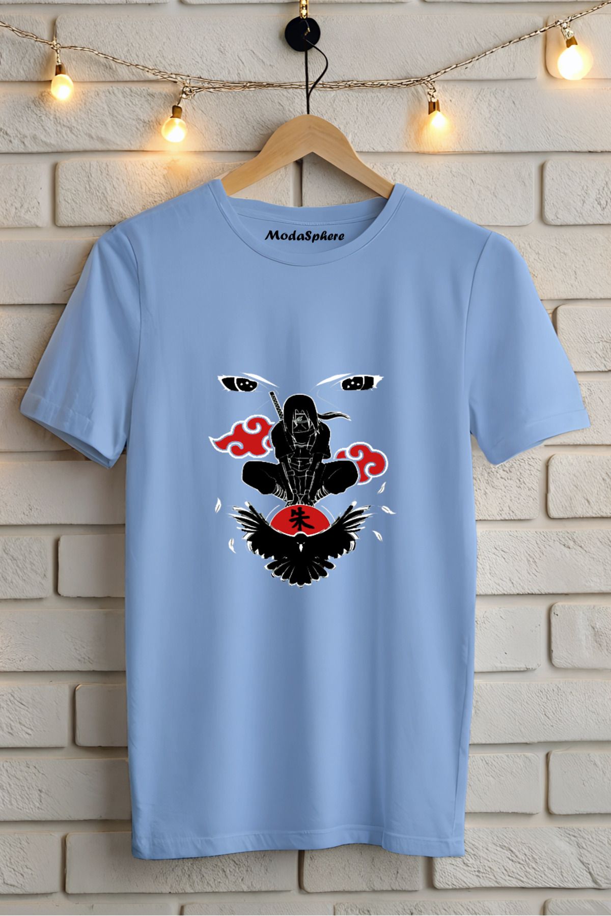 ModaSphere Baskılı Unisex Oversize Tişört Battal Boy