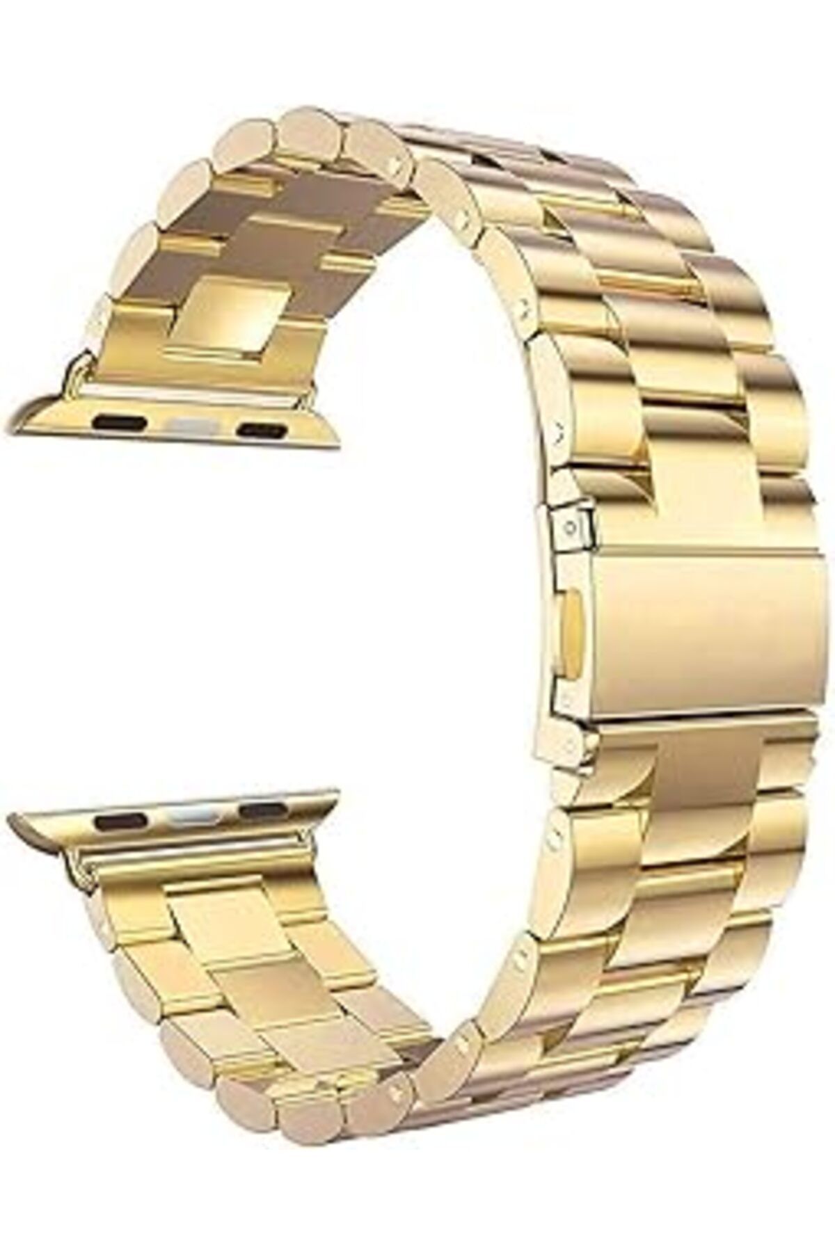 Mu Art Microsonic Apple Watch Series 5 44Mm Metal Stainless Steel Için Kordon