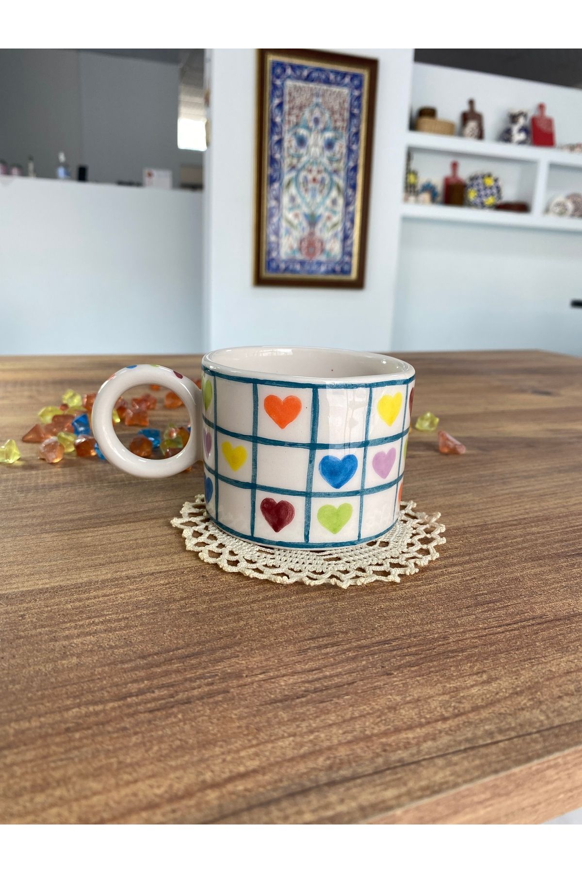 FABU Seramik kalpli mug kupa