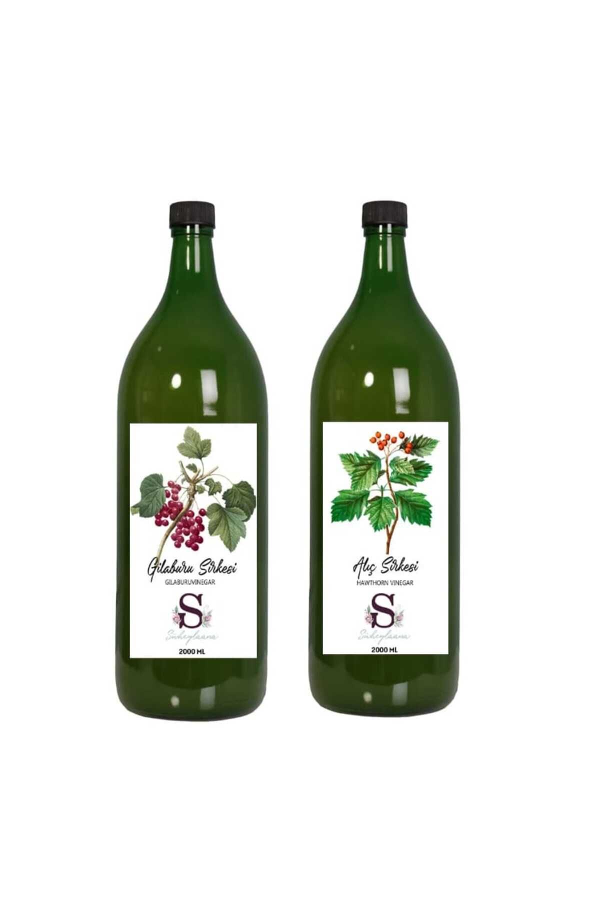 Süheylaana Doğal Gilaburu Sirkesi 2000 Ml - Doğal Alıç Sirkesi 2000 Ml