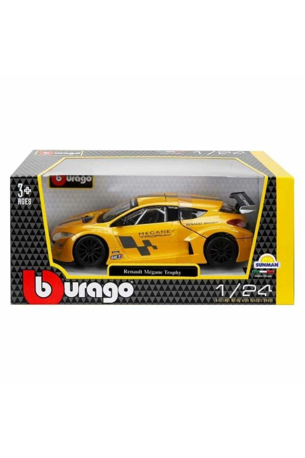 PARİLES Sunman 1/24 Renault Megane Tropi Sarı S00022115 ANK