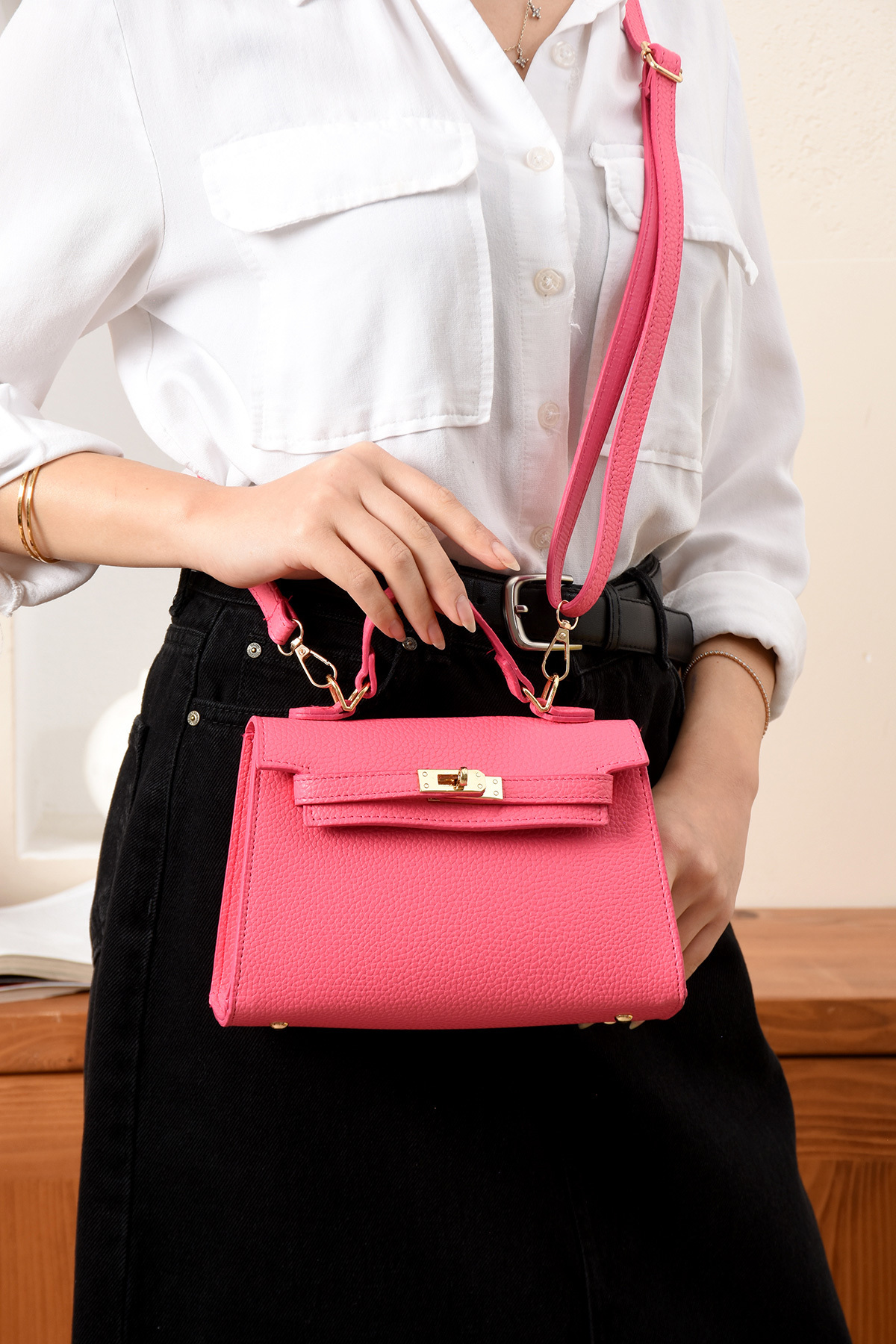Ebitte Woman Bags Lüks El Ve Omuz Çantası görsel 3