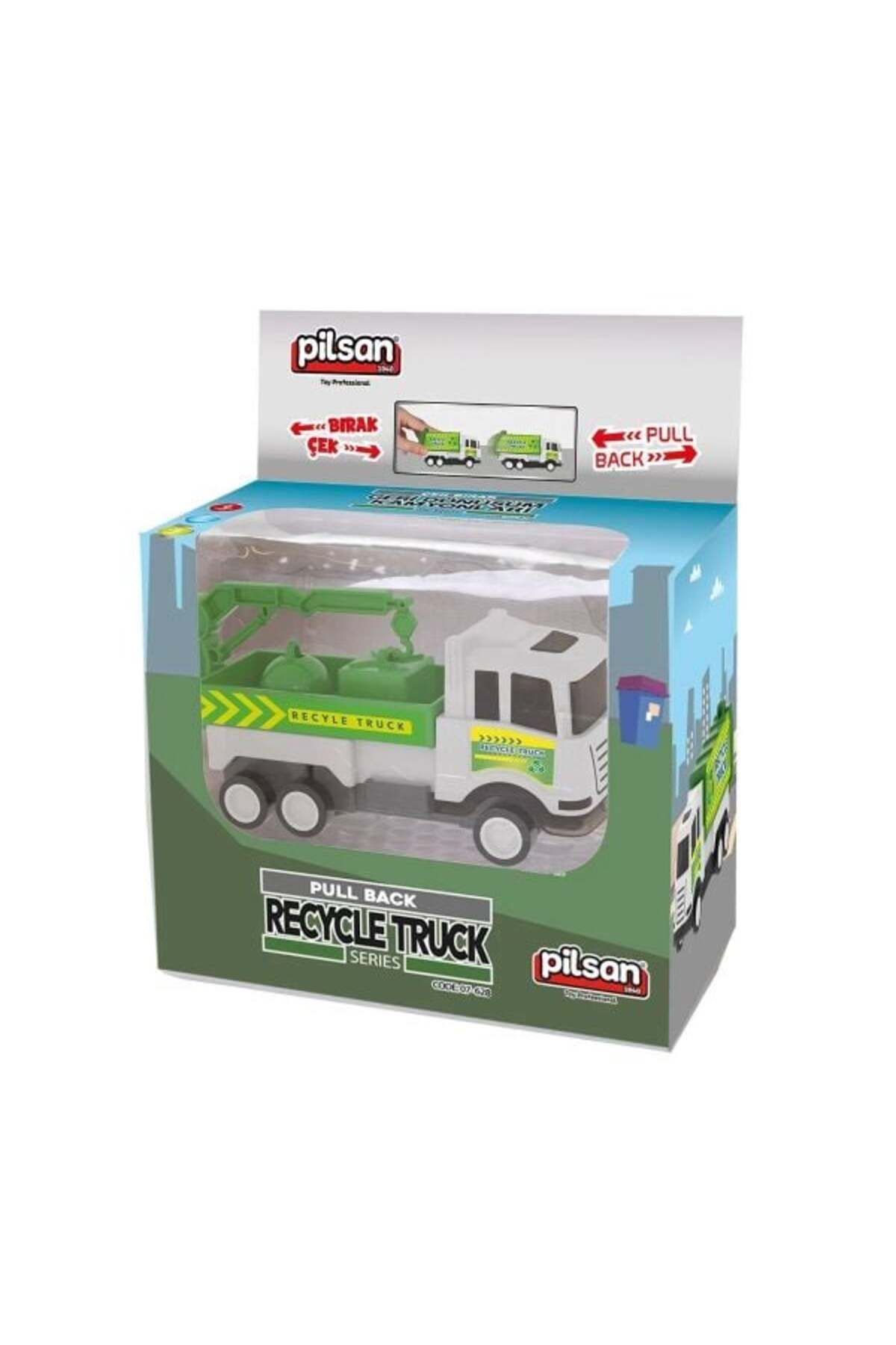 PARİLES Mini Kamyonlar Çek Bıraklı İş Tekli 07628 ANK