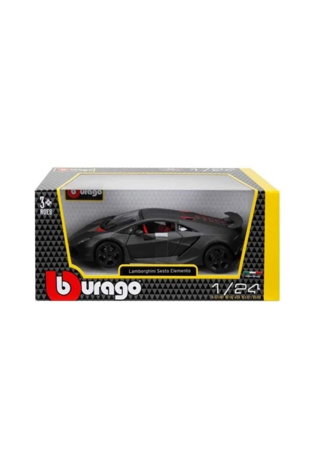 PARİLES Sunman 1:24 Lamborghini Elemento Mat Siyah S000210 ANK