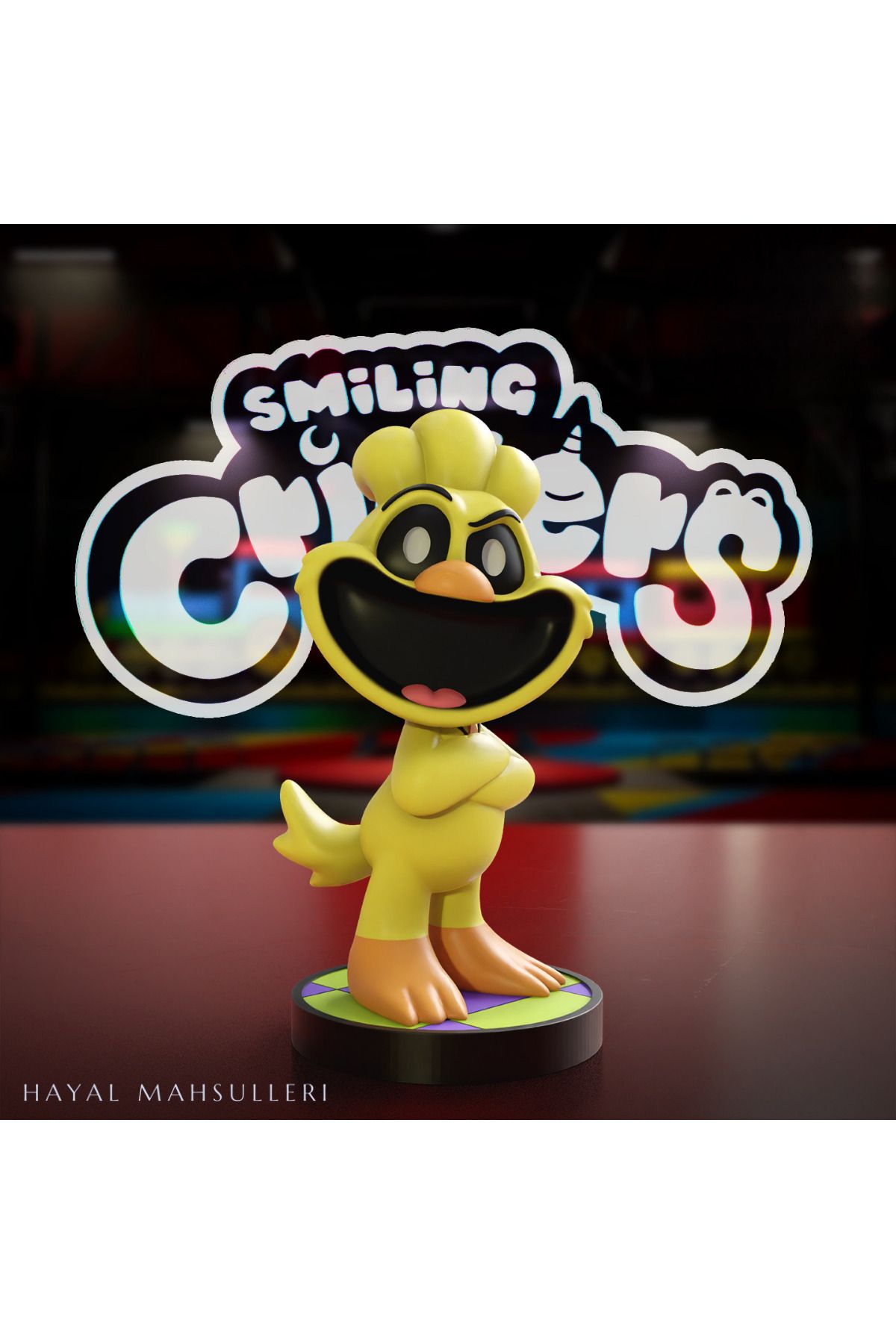 mimo Kickinchicken - Smiling Critters Poppy Playtime Oyuncak Figür 13 CM