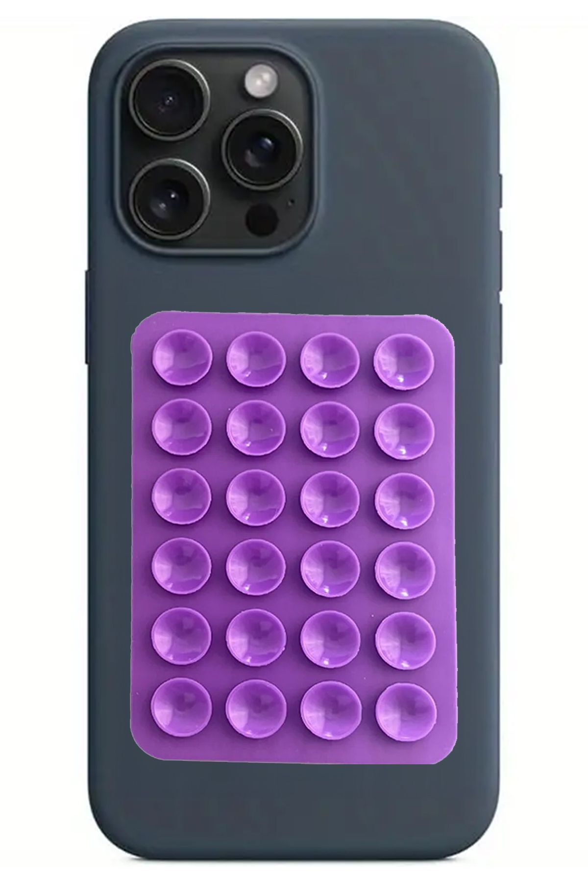 İstemen Yeter Silikon Vakumlu Telefon Tutucu, Cep Telefonu için Silikon Yapışkanlı, Kaymaz Vantuz Telefon Tutucu