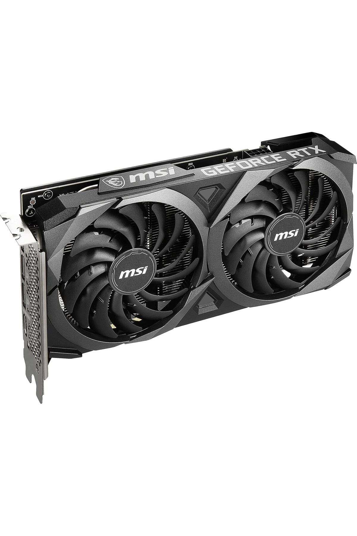 MSI-RTX 3060 Ventus 2X 12G OC - 12GB GDDR6, 1807 MHz, PCIe 4.0 192-bit, 3x DisplayPort 1.4 HDMI 2.1 (Sup 9