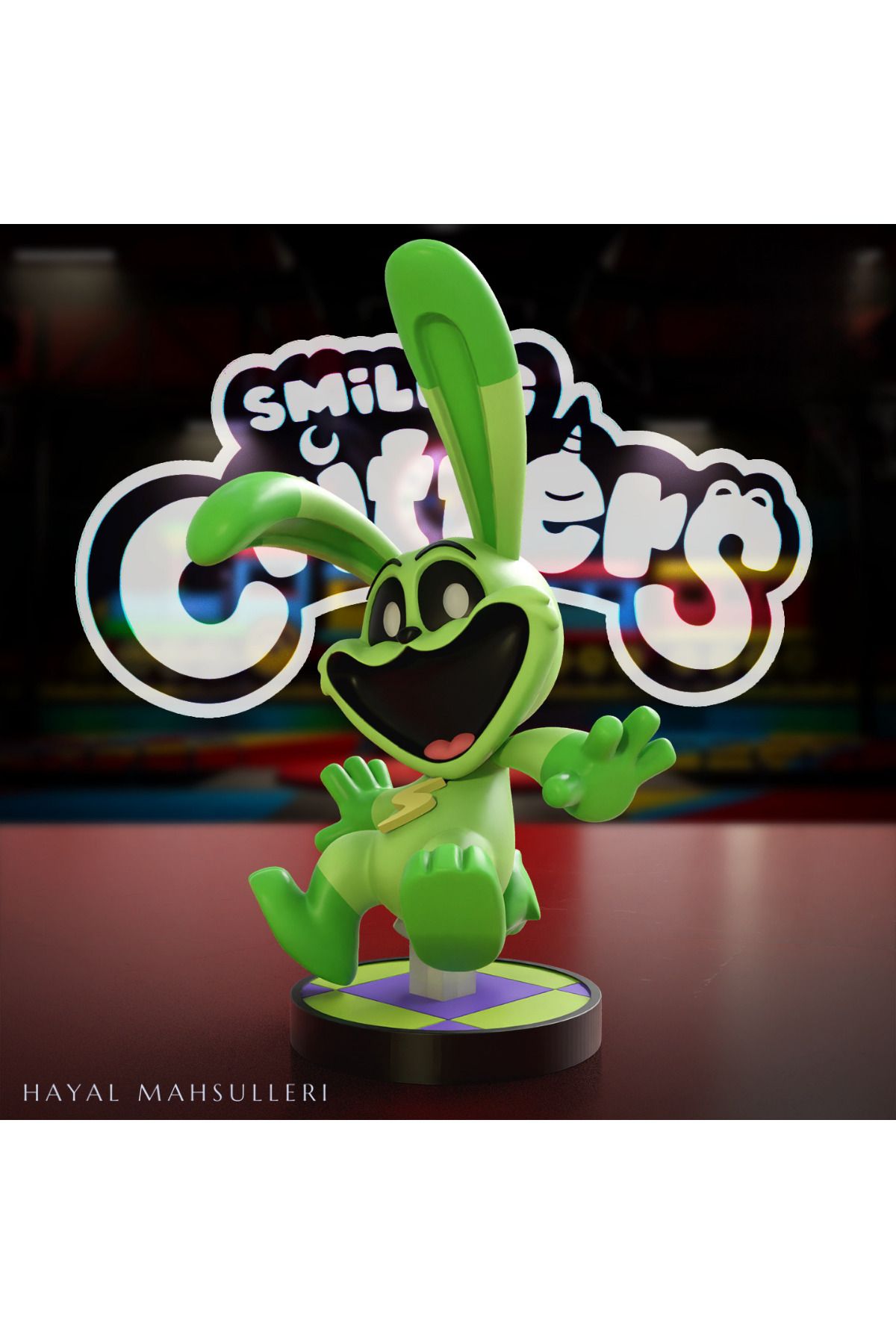 mimo Hoppy Hopscotch - Smiling Critters Poppy Playtime Oyuncak Figür 13 CM