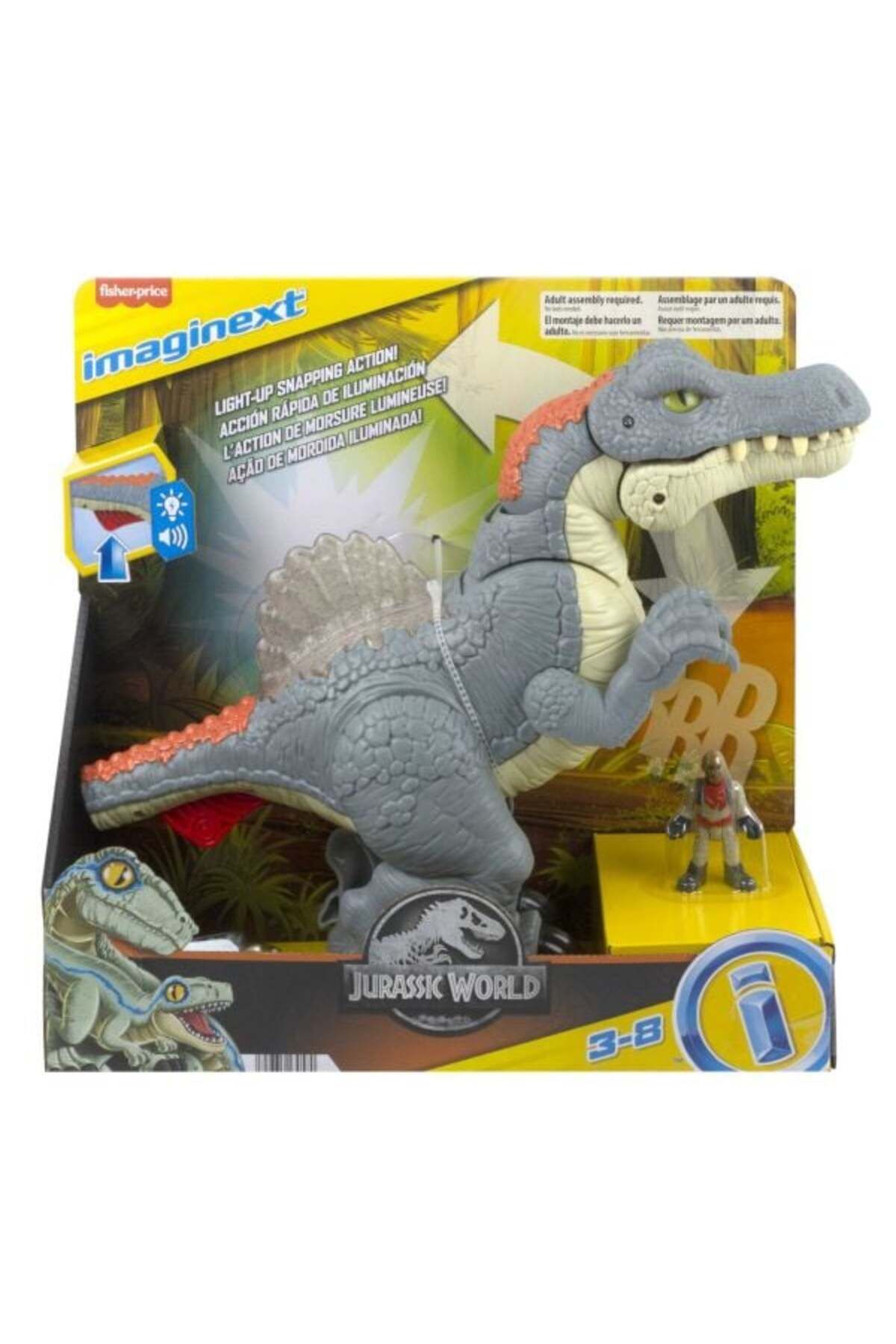 MATMEL Mattel Imaginext JW Ultra Hızlı Spinosaurus HML41
