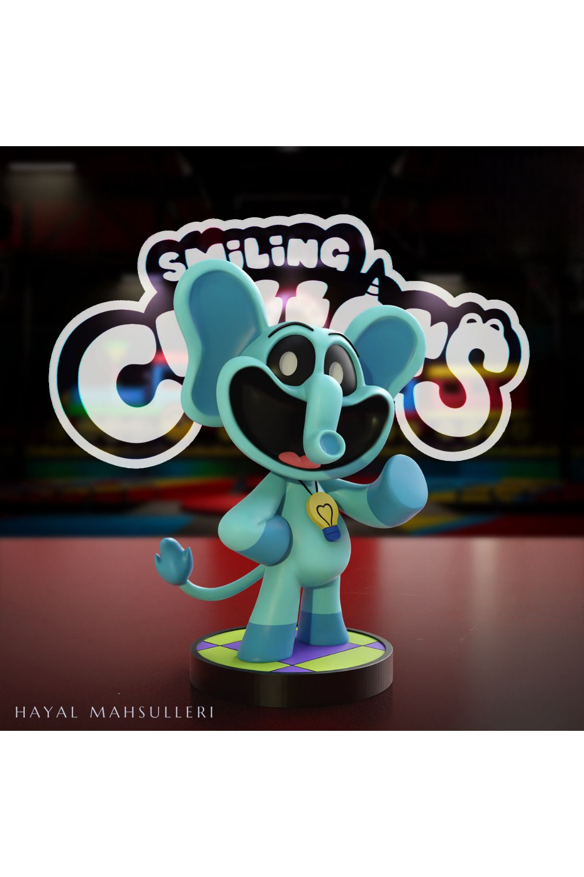 mimo Bubba Bubbaphant - Smiling Critters Poppy Playtime Oyuncak Figür 13 CM