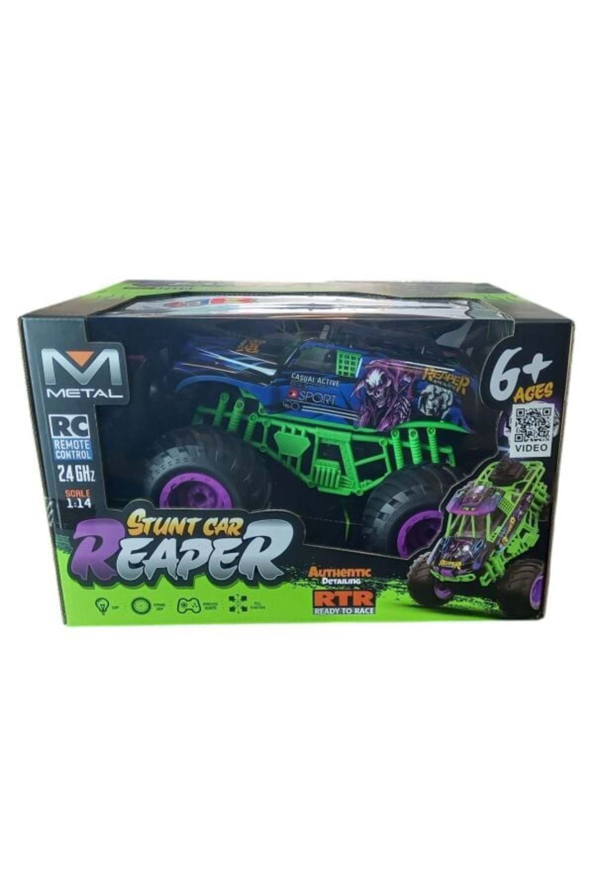 PARİLES Acar 1:14 Kumandalı 360° Dönebilen Reaper 9030-8F ANK